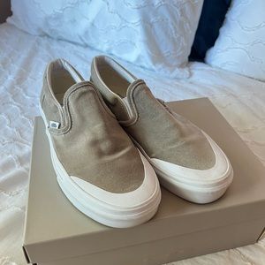 Vans tan suede womens 7.5
